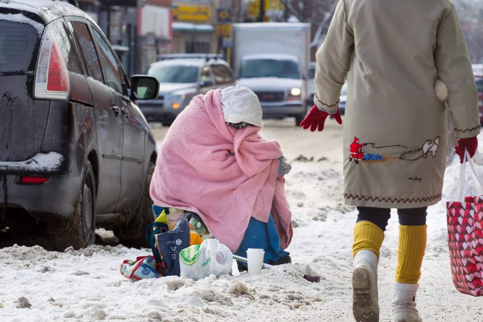 Refuges improvisés : comment les itinérants de Montréal s’organisent pour affronter l’hiver
